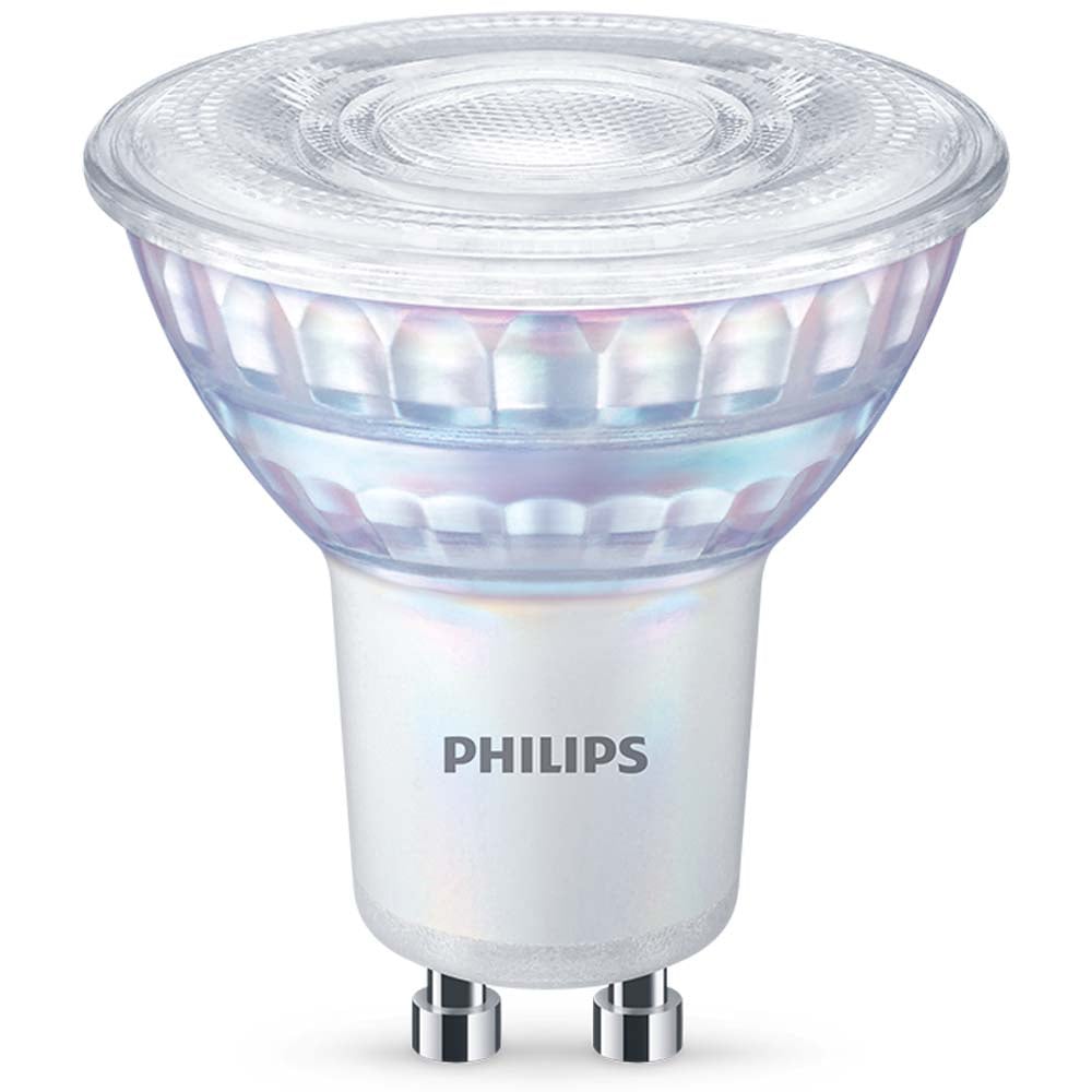 Philips LED WarmGlow Lampe ersetzt 80W, GU10 Reflektor PAR16, warmwei, 575 Lumen, dimmbar, 1er Pack