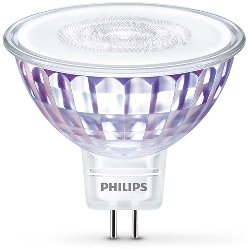Philips LED Lampe ersetzt 50W GU5 3 Reflektor MR16 warmweiß 621 Lume