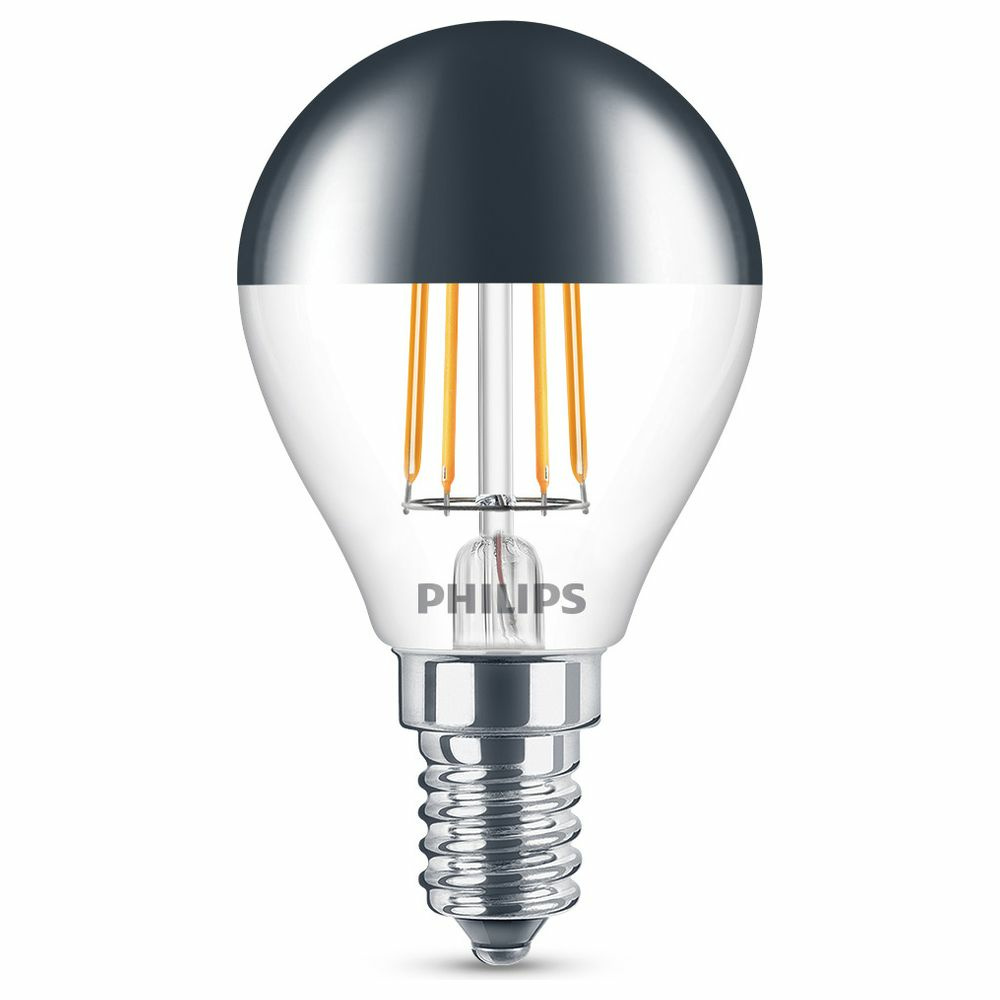 Philips LED Lampe ersetzt 35W, E14 Tropfen P45, klar, warmwei, 397 Lumen, nicht dimmbar