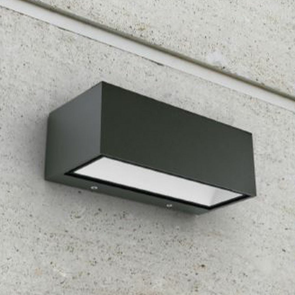 LED Außenwandleuchte Gemini in Anthrazit Up- And Downlight | Lutec