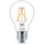 Philips LED SceneSwitch Lampe ersetzt 60W, E27 Standardform A60, klar -Filament, Dimmen ohne Dimmer, 1er Pack