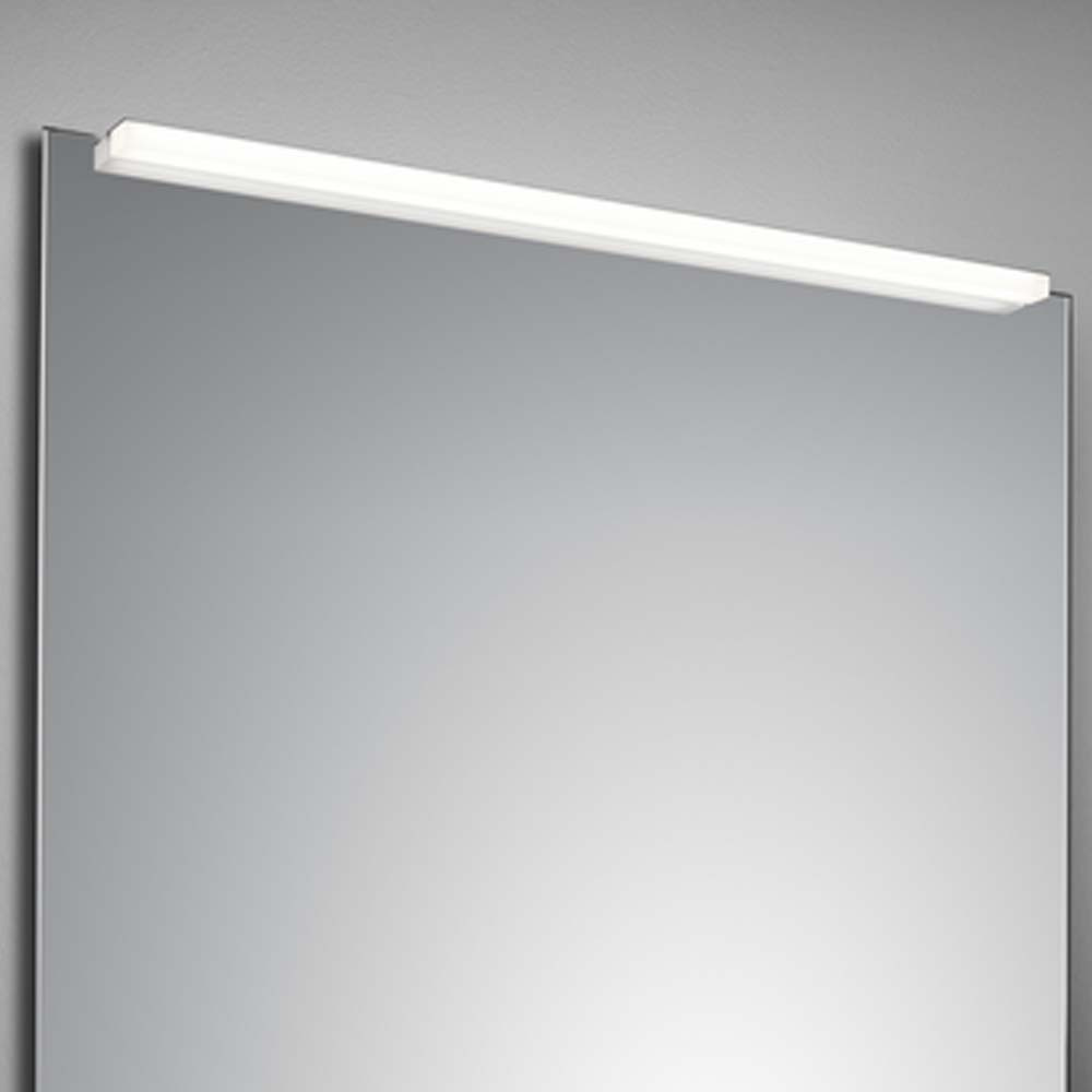 LED Spiegelleuchte Onta in Silber und Wei 18W 1050lm