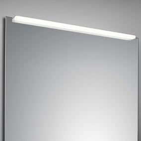LED Spiegelleuchte Onta in Silber und Wei 18W 1050lm