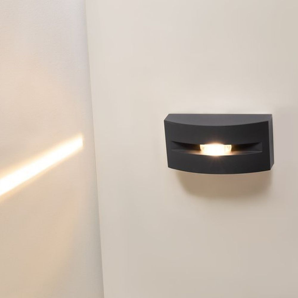 LED Wand- und Deckenleuchte Out-Beam Frame in Anthrazit 3,5W 60lm IP55