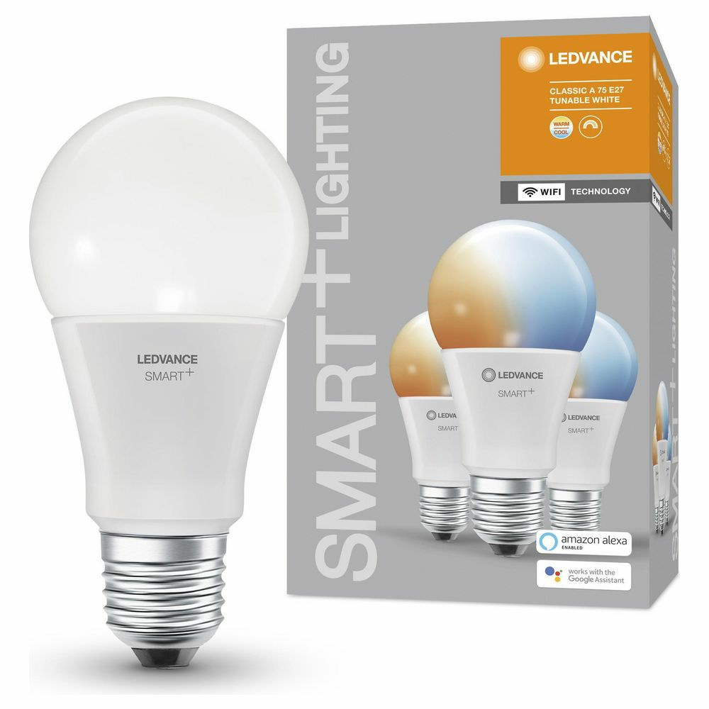 SMART+ LED Leuchtmittel E27 9,5W 1055lm 2700 bis 6500K 3er Set
