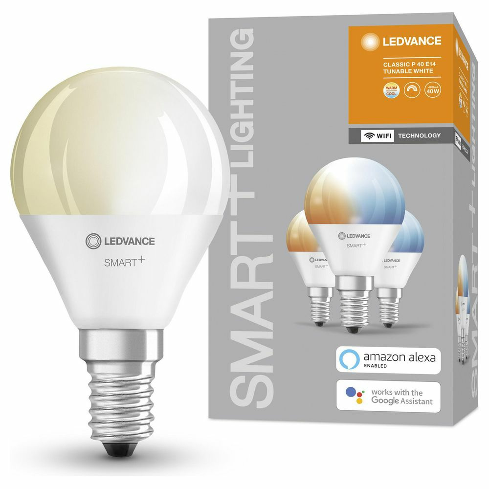 SMART+ LED Leuchtmittel E14 5W 470lm 2700 bis 6500K 3er Set