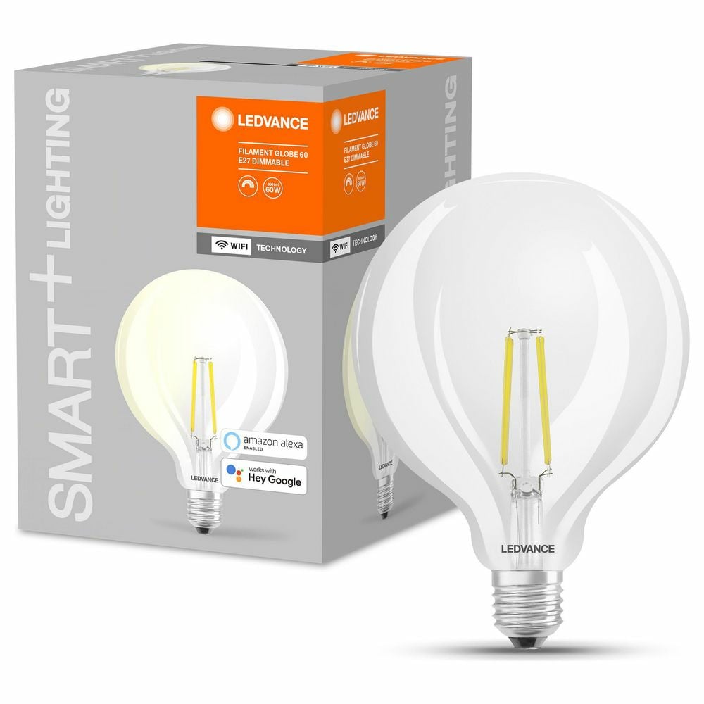 SMART+ Wlan LED Leuchtmittel G125 5,5W 806lm warmweiß klar