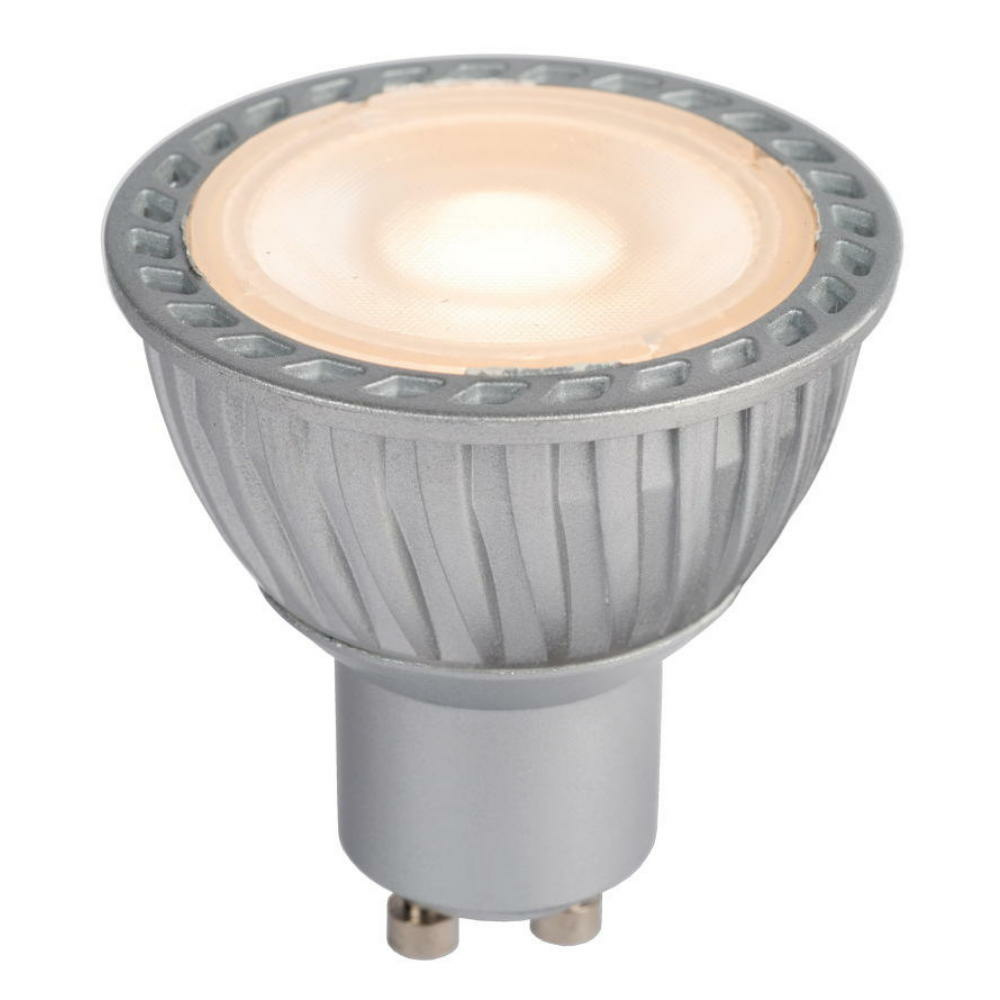 LED Leuchtmittel GU10 Reflektor - PAR16 in Grau 5W 350lm 2200-2700K
