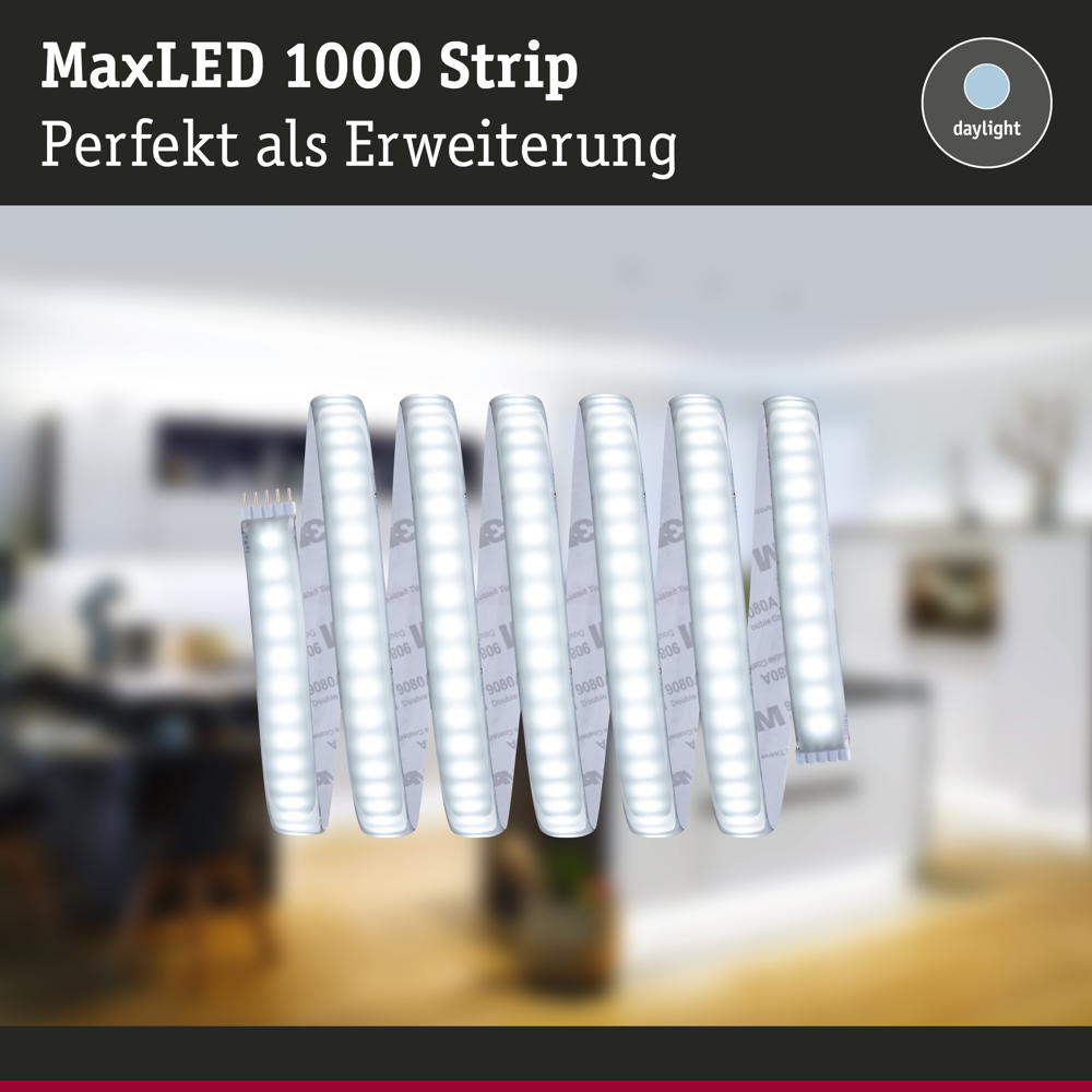 LED Strip Maxled in Silber 29W 2200lm | Paulmann | 70553