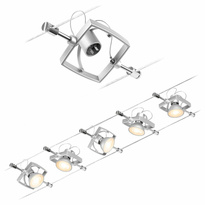 Paulmann | Dimmbare Lampen | Seilsystem Komplett Sets