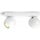 Philips Hue Bluetooth White Ambiance LED Deckenspot Buckram in Wei 2x 5W 700lm GU10 2-flammig