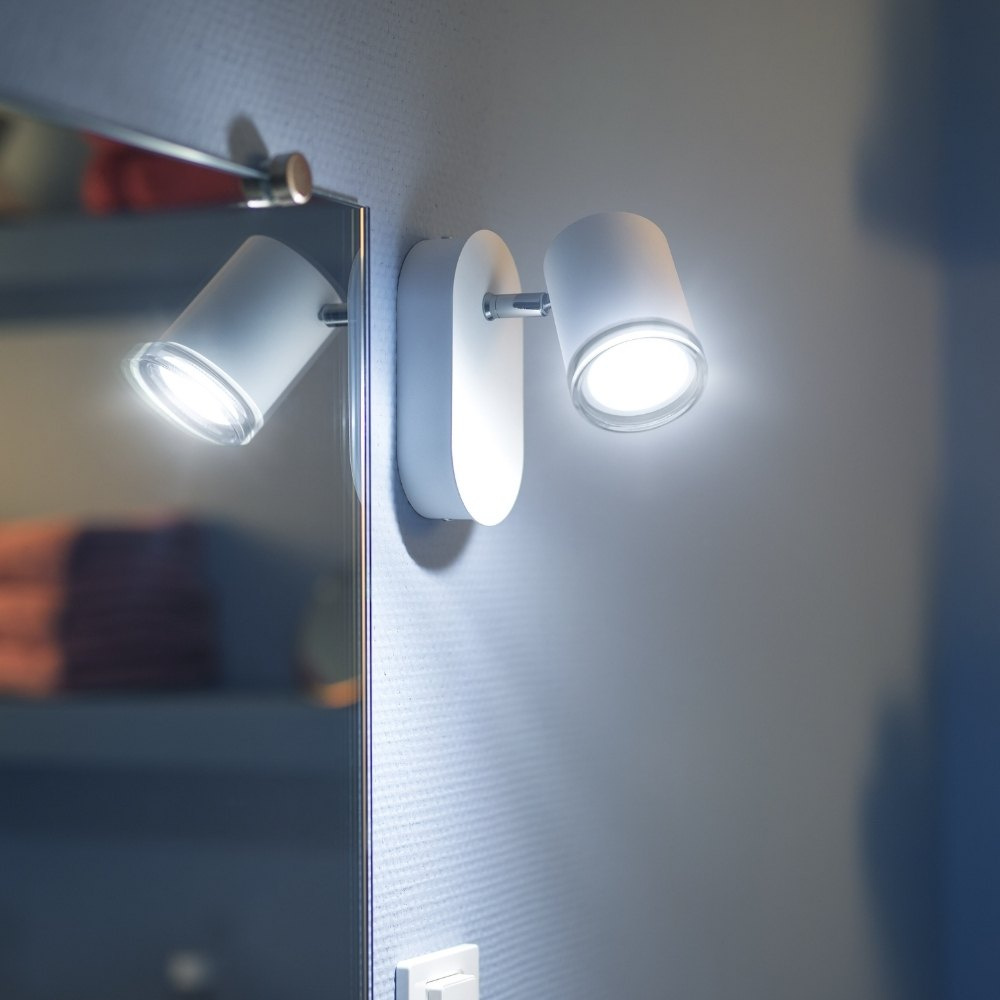 Philips | Badezimmerspot Adore Hue LED 5W | Ambiance Weiß White in Hue 350lm Philips GU... 871951434085500