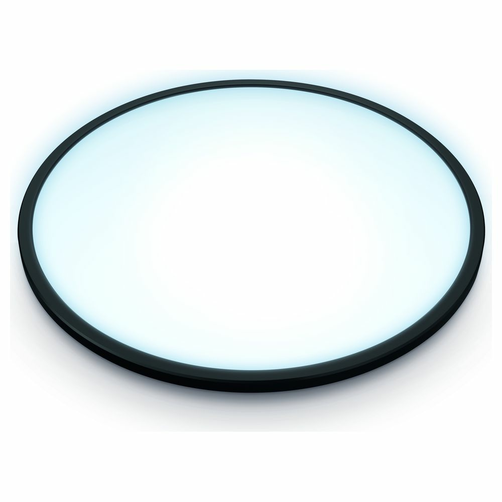 WiZ LED Deckenleuchte in Schwarz 16W 1500lm 292mm