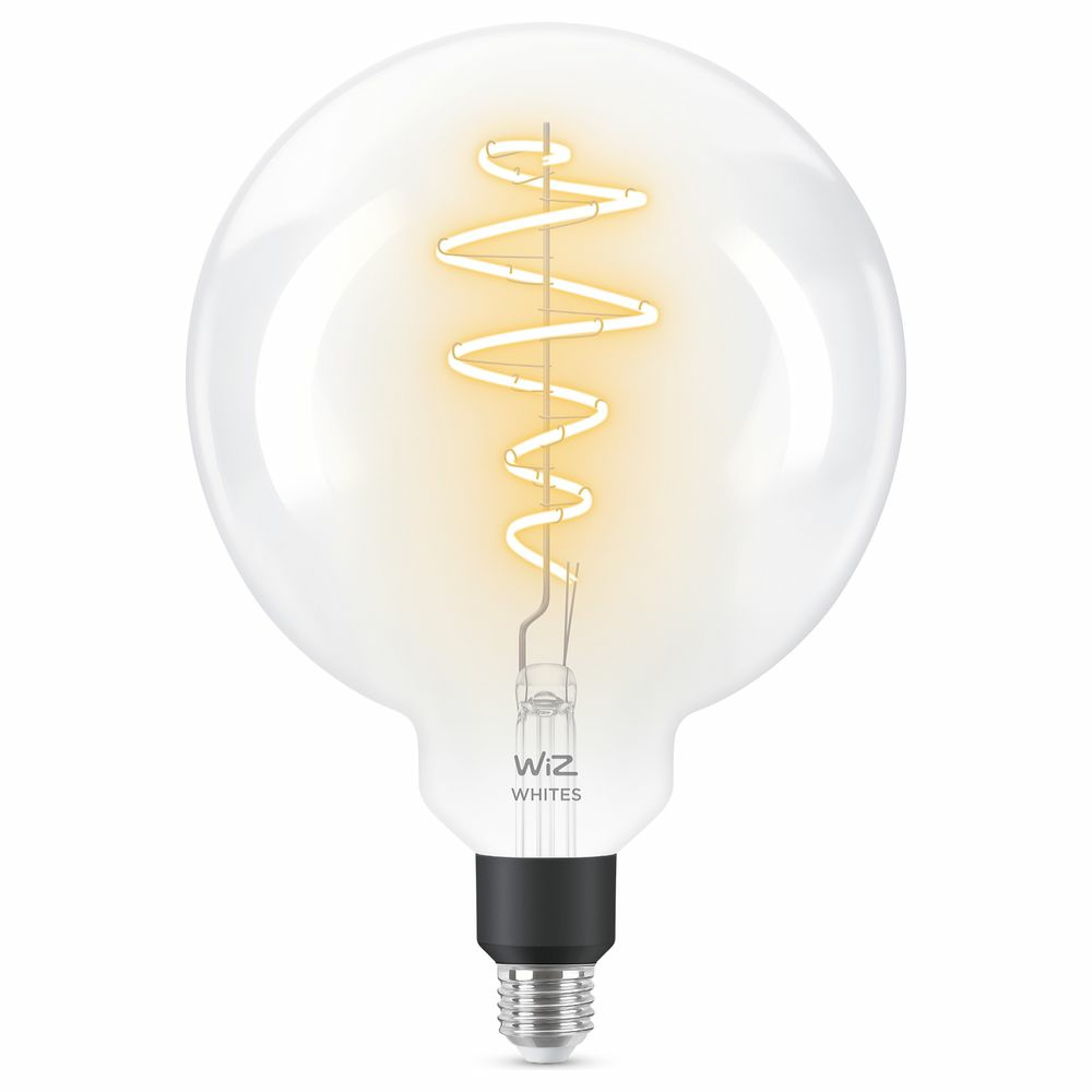 WiZ LED Smart Leuchtmittel in Transparent E27 G200 6,7W 470lm