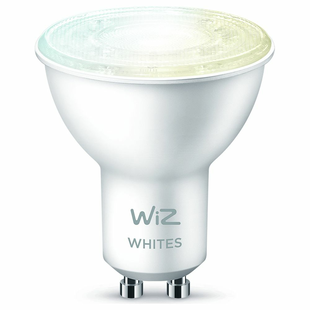 WiZ LED Smart Leuchtmittel in Weiß GU10 4,7W 400lm 2700-6500K 1er-Pack