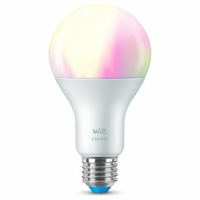 WiZ LED Smart Leuchtmittel RGBW in Weiß E27 A75 13W...