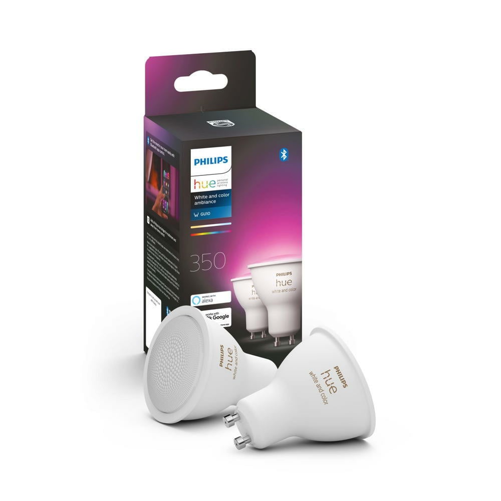 Philips Hue Bluetooth White & Color Ambiance LED GU10 4,3W 230lm
