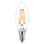 Philips LED Lampe ersetzt 40 W, E14 Kerzenform B35, klar, warmwei, 475 Lumen, dimmbar, 1er Pack
