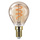 Philips LED Lampe ersetzt 15W, E14 Tropfenform P45, gold, warmwei, 136 Lumen, dimmbar, 1er Pack
