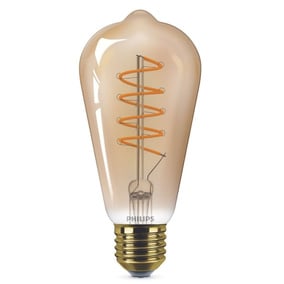 Philips LED Lampe ersetzt 25W, E27 Edisonform ST64, gold,...