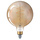 Philips LED Lampe ersetzt 40W, E27 Globe G200, gold, warmwei, 470 Lumen, dimmbar, 1er Pack