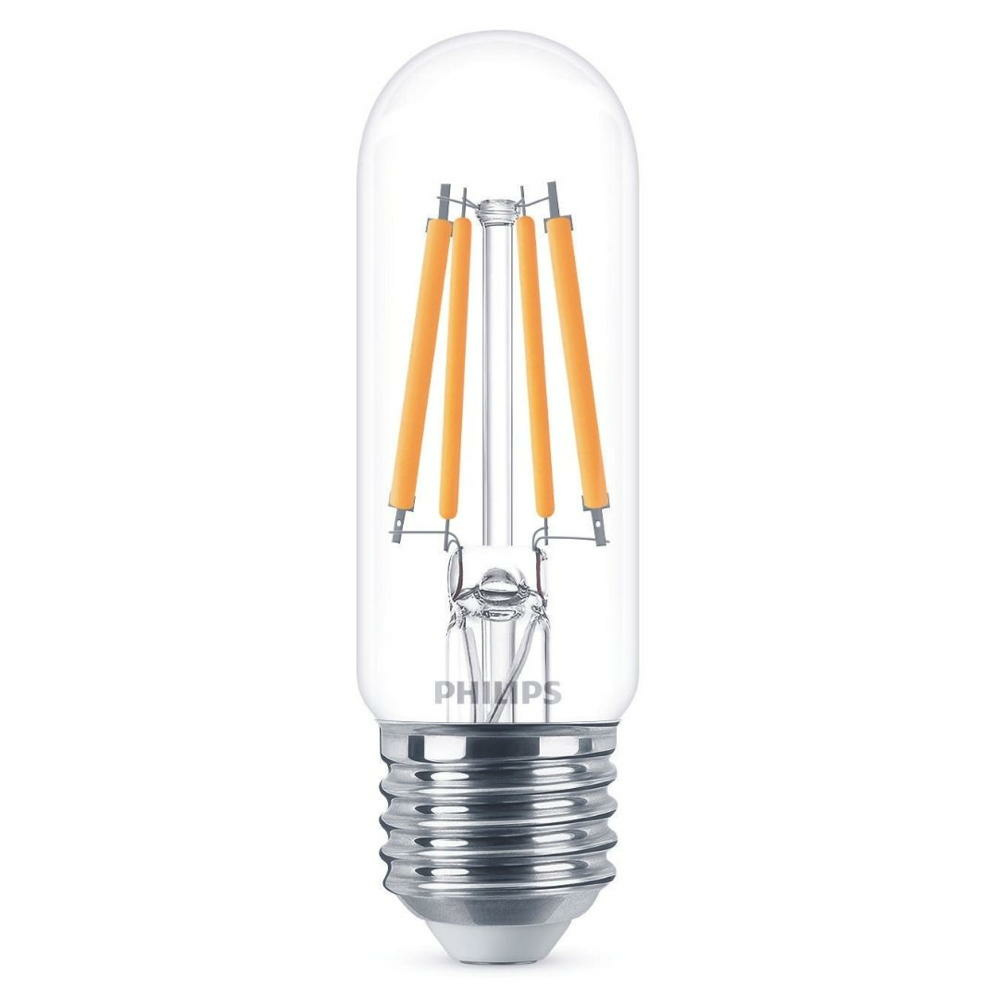Philips LED Lampe ersetzt 60 W, E27 Rhrenform T30, klar, neutralwei, 806 Lumen, nicht dimmbar, 1er Pack