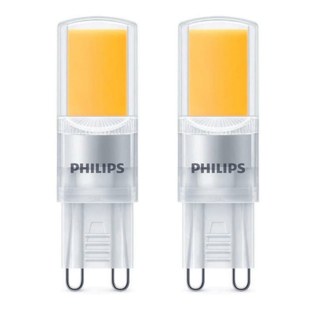 Philips LED Lampe ersetzt 40 W, G9 Brenner, klar, warmwei, 400 Lumen, nicht dimmbar, 2er Pack