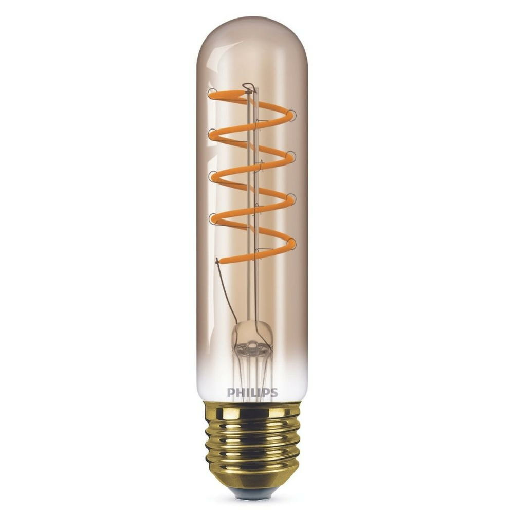 Philips Classic LED Lampe 5,5W T32 E27 extra warmweiss gold Vintage  dimmbar ... 