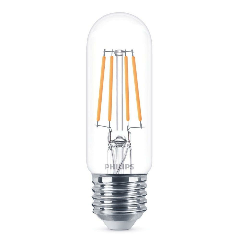 Philips LED Lampe ersetzt 40W, E27 Rhrenform T30, klar, warmwei, 470 Lumen, nicht dimmbar