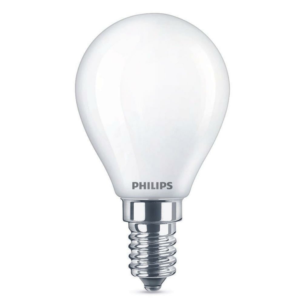 Philips LED Lampe ersetzt 40 W, E14 Tropfenform P45, wei, warmwei, 475 Lumen, dimmbar