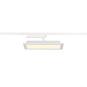 LED 1-Phasen Spot Panel Track in Wei 18W 1800lm eckig