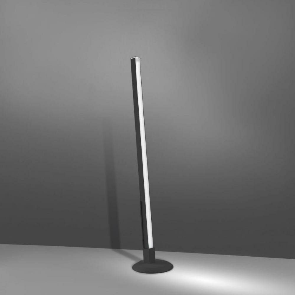 LED Akku Stehleuchte Pencil M in Dunkelgrau 12W 1350lm IP65 980mm mit Standfuß