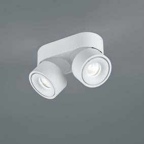 LED Deckenspot Naka in Weiß-matt 2x 15W 2340lm 2x100mm