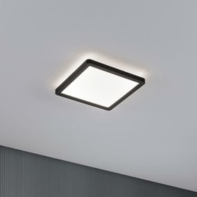 LED Deckenleuchte Atria Shine in Schwarz 11,2W 900lm...