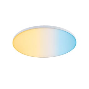 Smarte LED Zigbee Deckenleuchte Velora RGBW in Weiß 22W 2000lm | Paulmann |  79897 | Deckenlampen