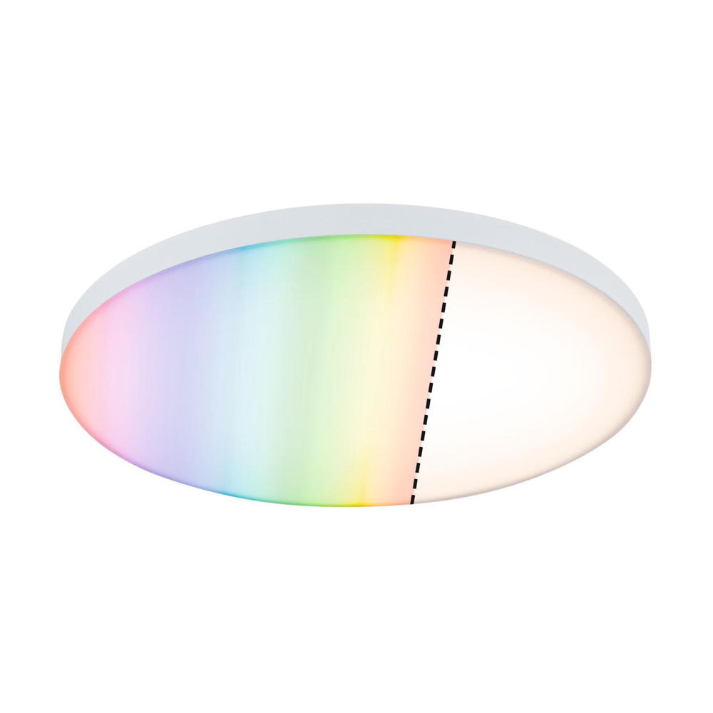Smarte LED Zigbee Deckenleuchte Velora RGBW in Weiß 22W 2000lm | Paulmann |  79897