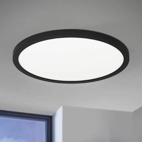 LED Panel Rovito in Schwarz und Weiß 14,6W 1700lm...