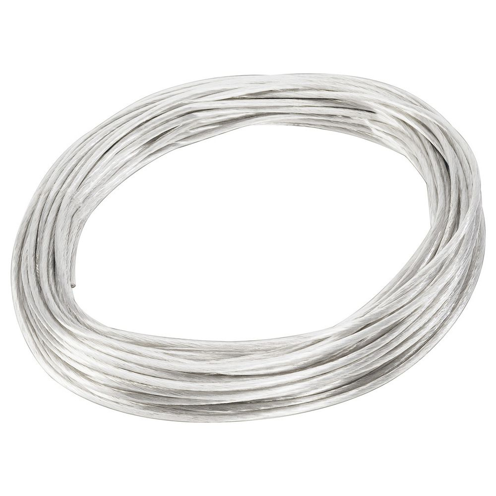 Tenseo Seilsystem, Niedervolt-Seil, 4 mm, wei, 20 m [Gebraucht - Wie Neu]