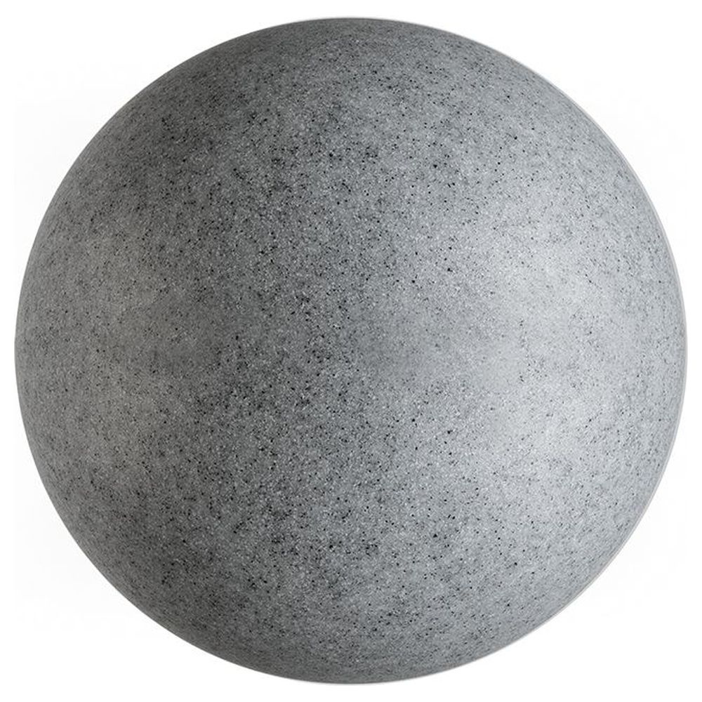 Leuchtkugel Granit in Grau 560mm E27 IP65 [Gebraucht - Wie Neu]
