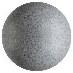 Leuchtkugel Granit in Grau 560mm E27 IP65 [Gebraucht -...