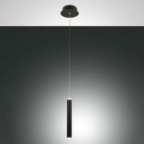 LED Pendelleuchte Prado in Schwarz 6,5W 720lm 1-flammig