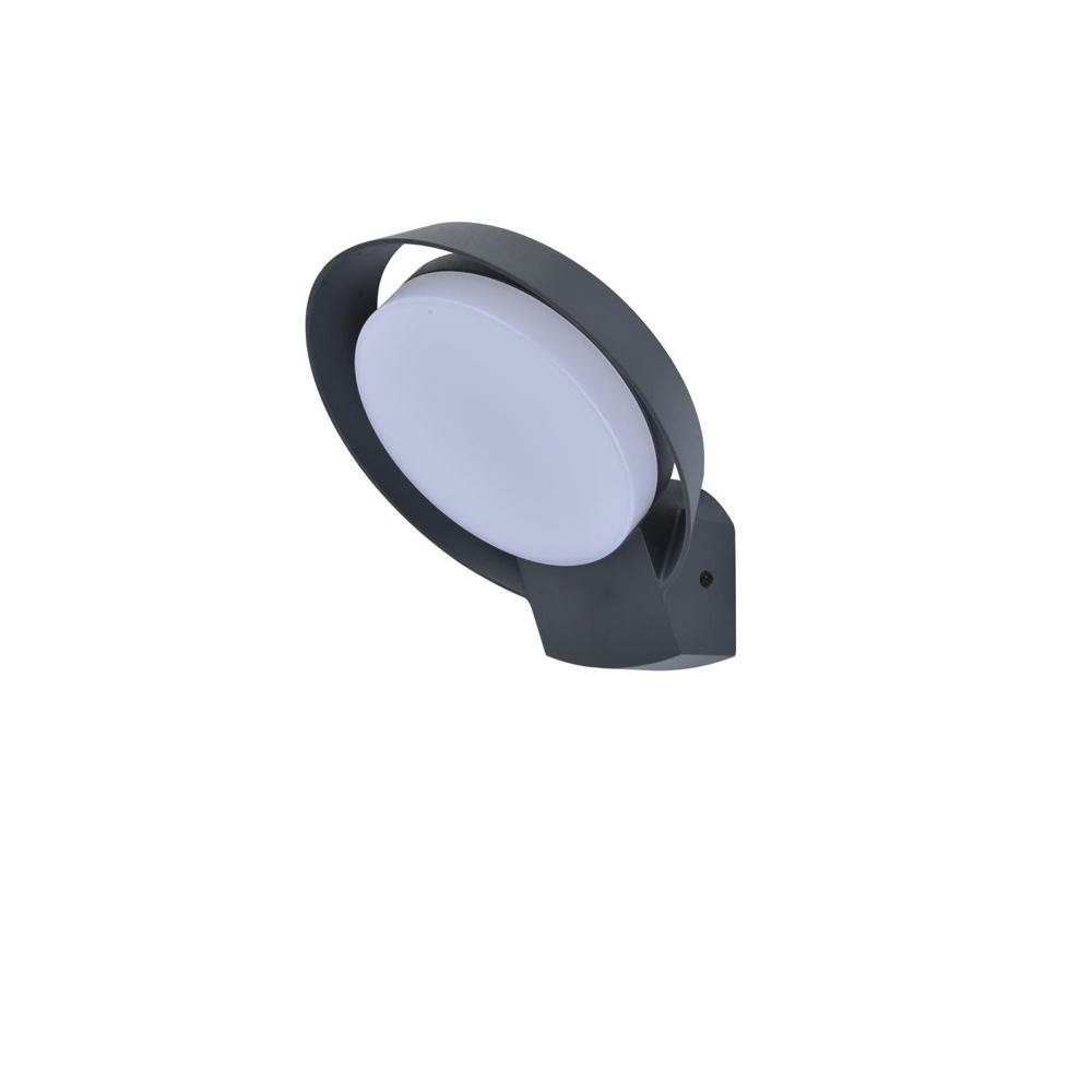 LED Wandleuchte Polo in Anthrazit 16W 1000lm IP54