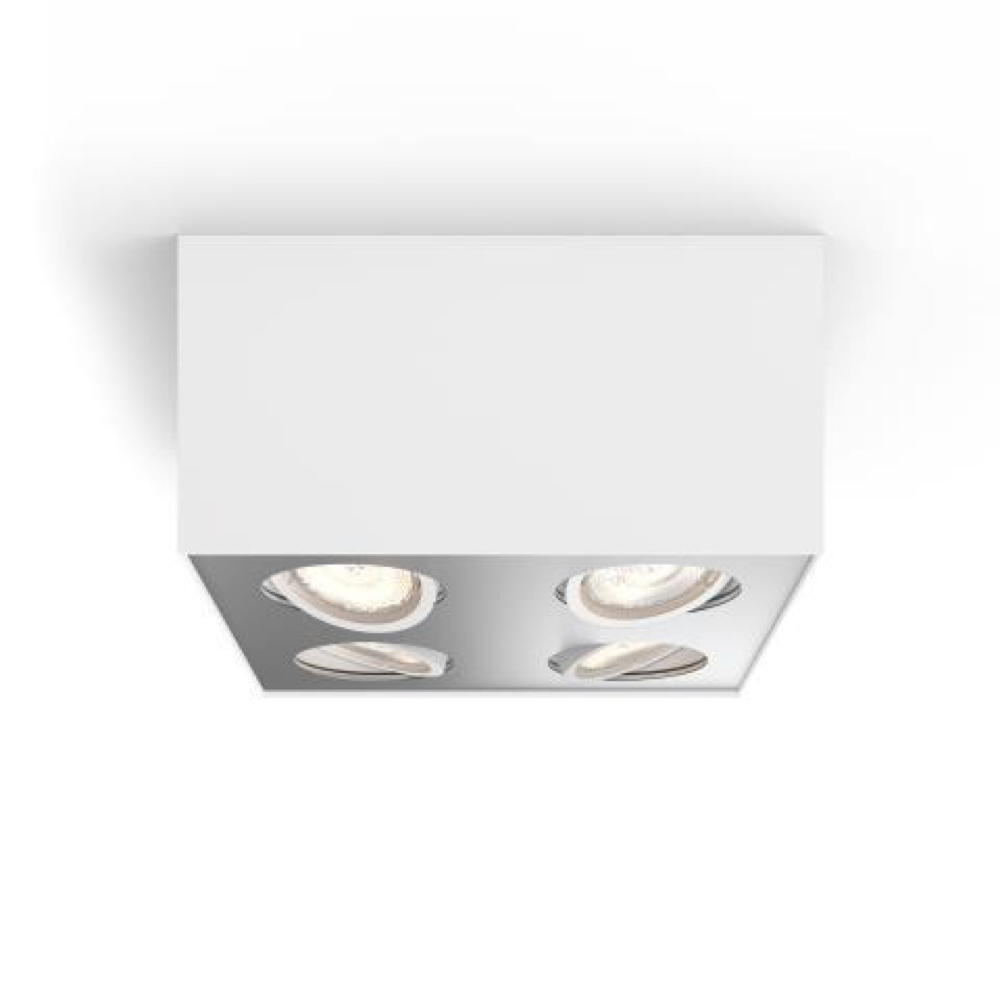 LED Spot Box in Wei 4x 4,5W 2000lm