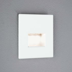 LED Wandeinbauleuchte Edge Quadro in Weiß-matt 1,4W...