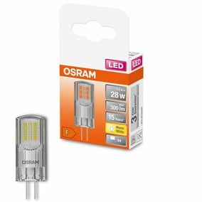 Osram LED Lampe ersetzt 28W G4 Brenner in Transparent...