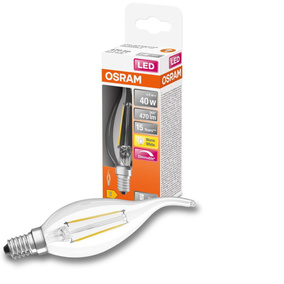 Osram LED Lampe ersetzt 40W E14 Windstokerze -...
