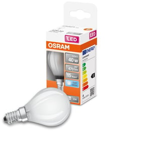 Osram LED Lampe ersetzt 40W E14 Tropfen - P45 in...