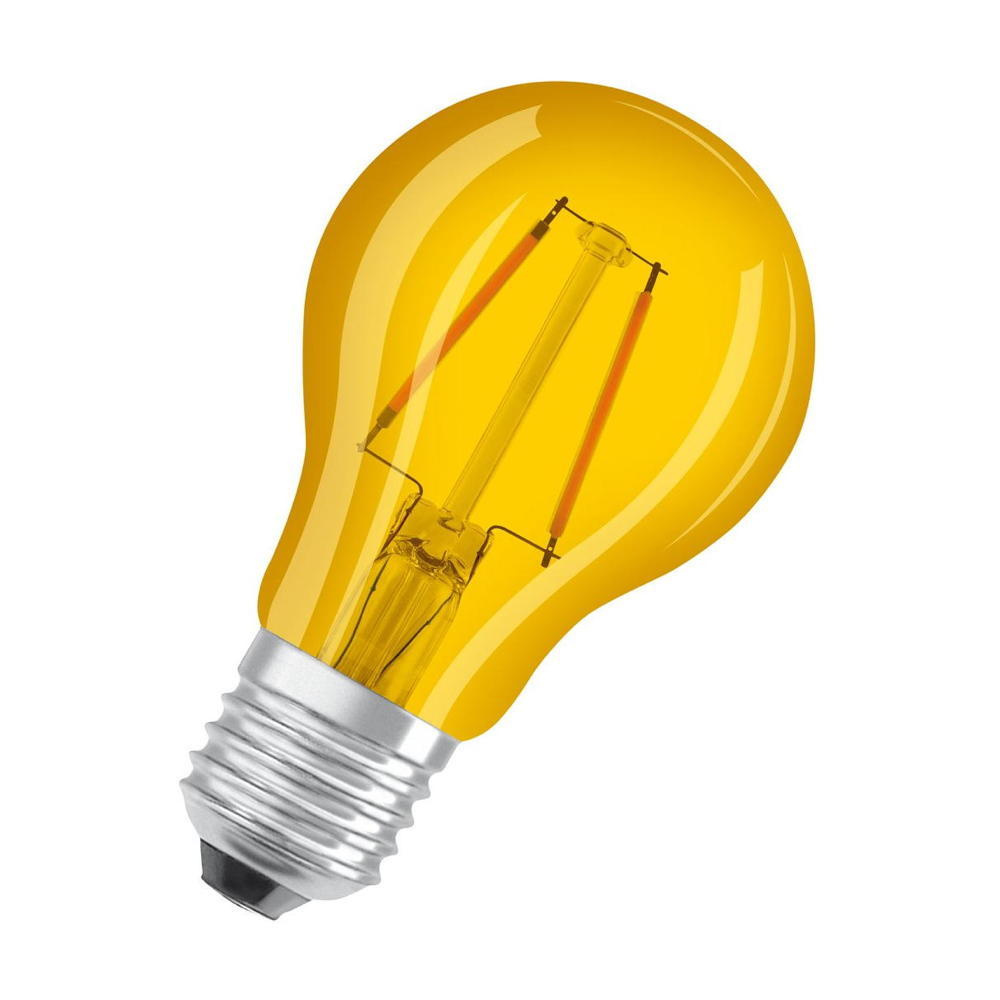 Osram LED Lampe ersetzt 23W E27 Birne - A60 in Gelb 2,5W 45lm 2200K 1er Pack