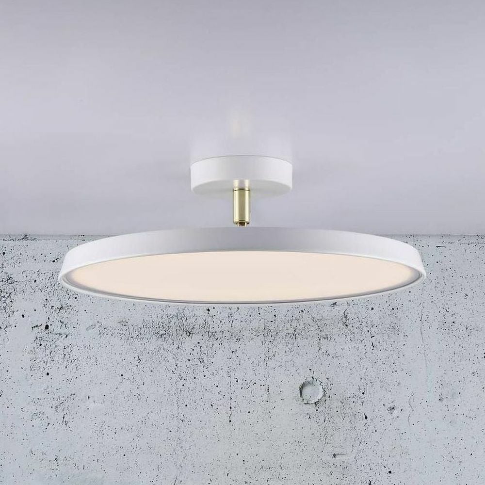 LED Deckenleuchte Kaito Weiß rund 24W 1600lm | Design For The People |  2220526001