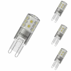 Osram LED Lampe ersetzt 30W G9 Brenner in Transparent 3W...